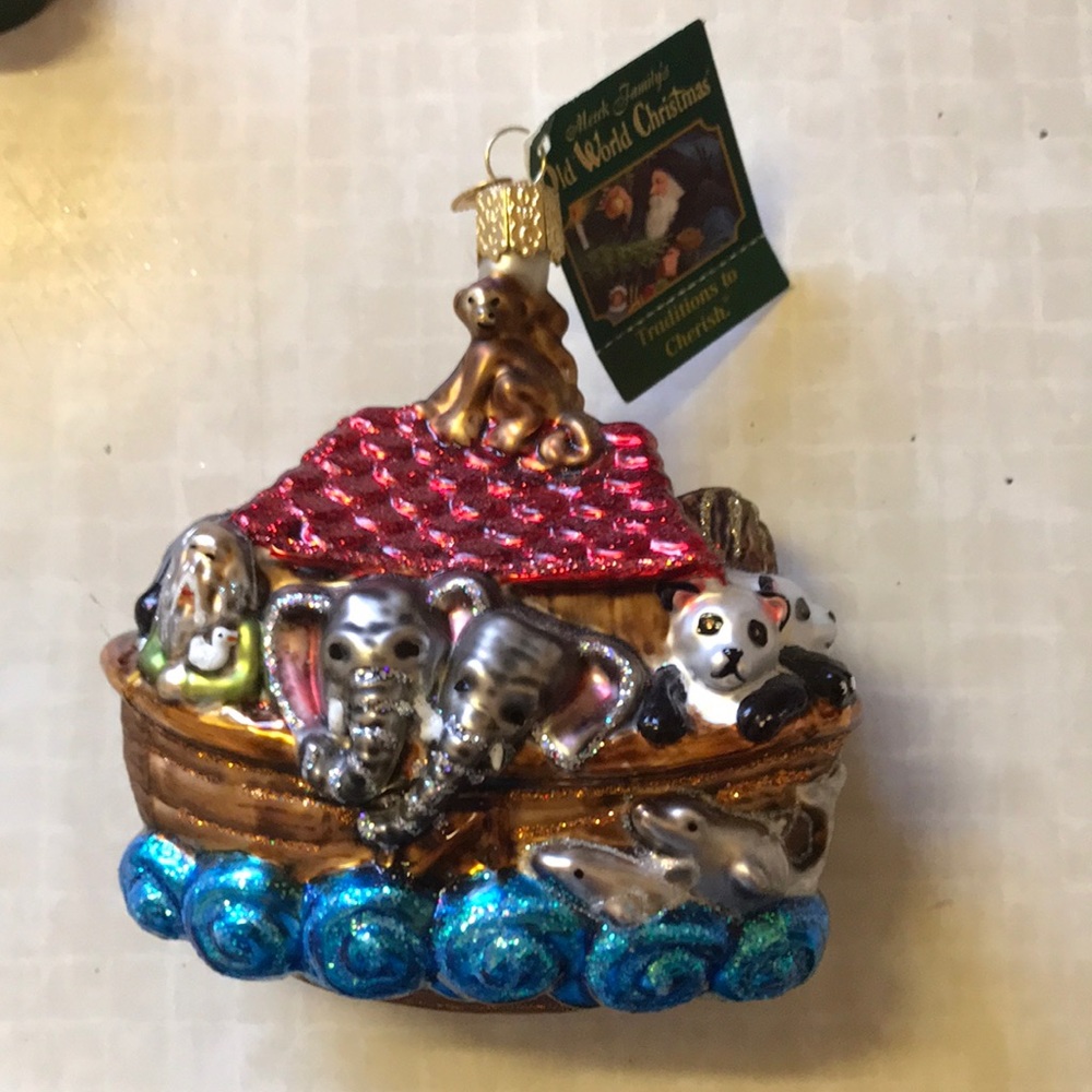 Set of 6 Noah’s Ark Ornament - Picture 3 of 6